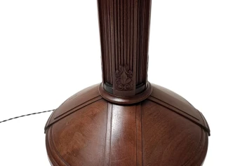 Art Deco Amsterdamse School Floor Lamp by Fa. Drilling Amsterdam, 1920s